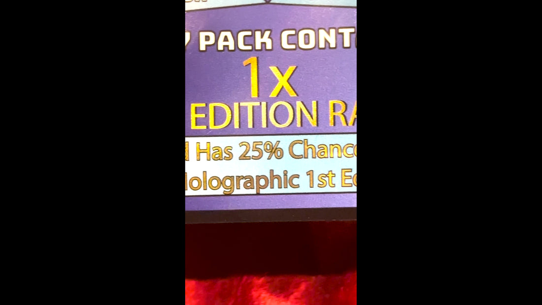 1st Edition Rare Pack — Classic (Guaranteed 1st Edition Rare) — sealed vintage WOTC Pokémon mystery pack, played condition
