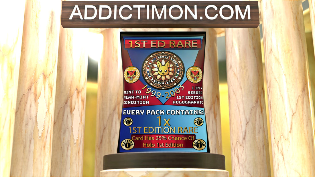 1st Edition Rare Pack — Premium (Guaranteed 1st Edition Rare) — sealed vintage WOTC Pokémon mystery pack, NM–Mint
