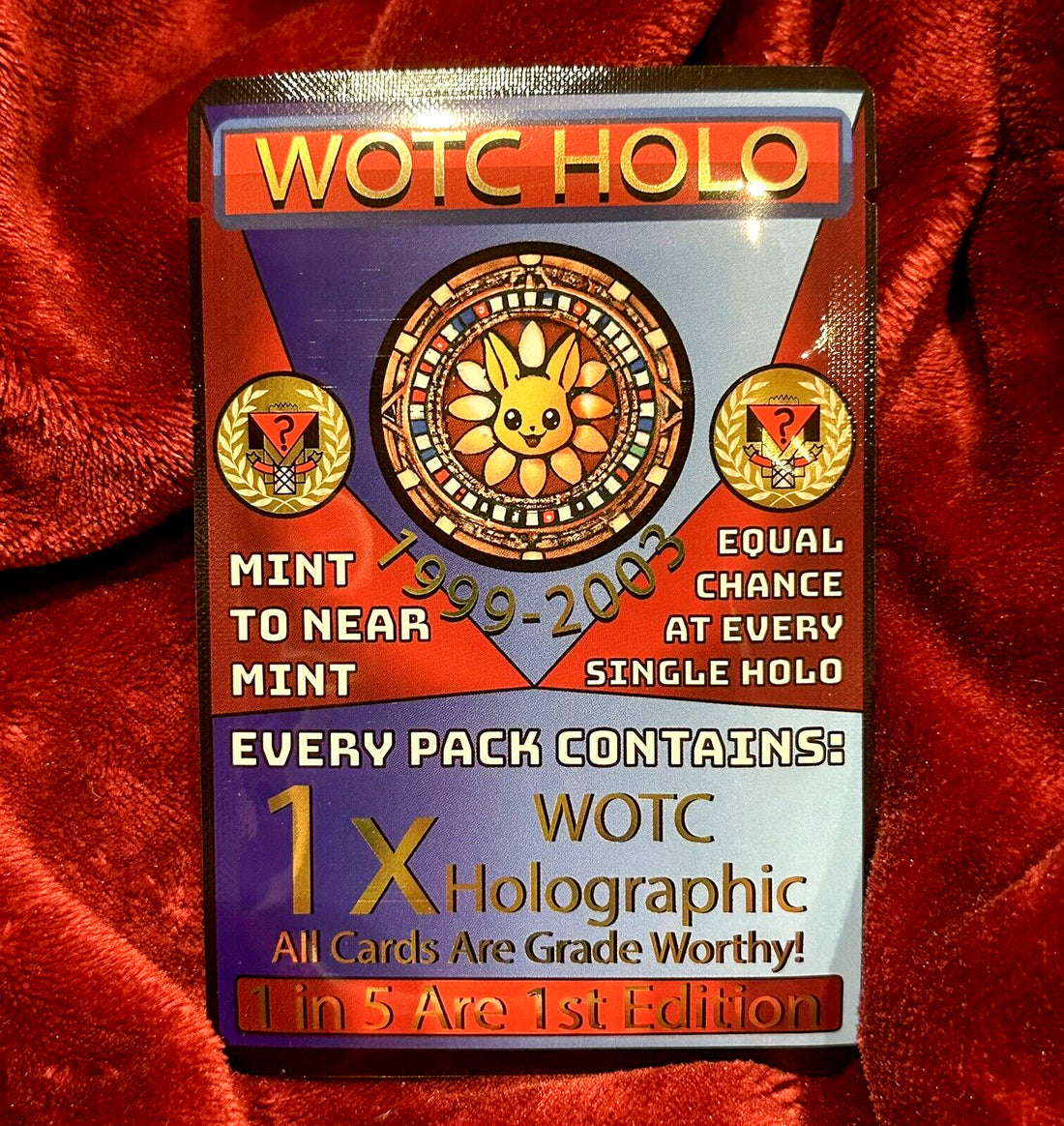 WOTC Holo Pack — Premium (Guaranteed Vintage Holo) — sealed vintage WOTC Pokémon mystery pack, NM–Mint