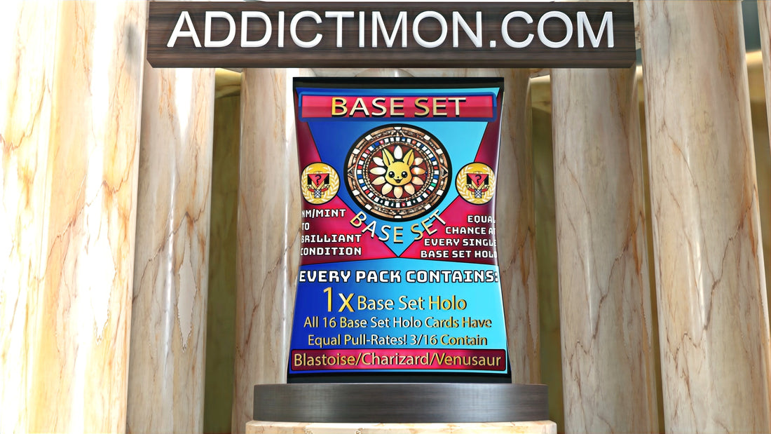 Base Set Holo Pack — Premium (Guaranteed 1999 Holo Rare) — sealed vintage WOTC Pokémon mystery pack, NM–Mint